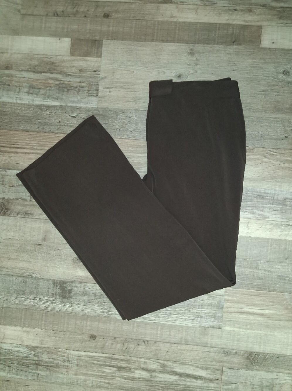 MADISON SAVANNAH FIT BROWN DRESS PANTS SZ 14